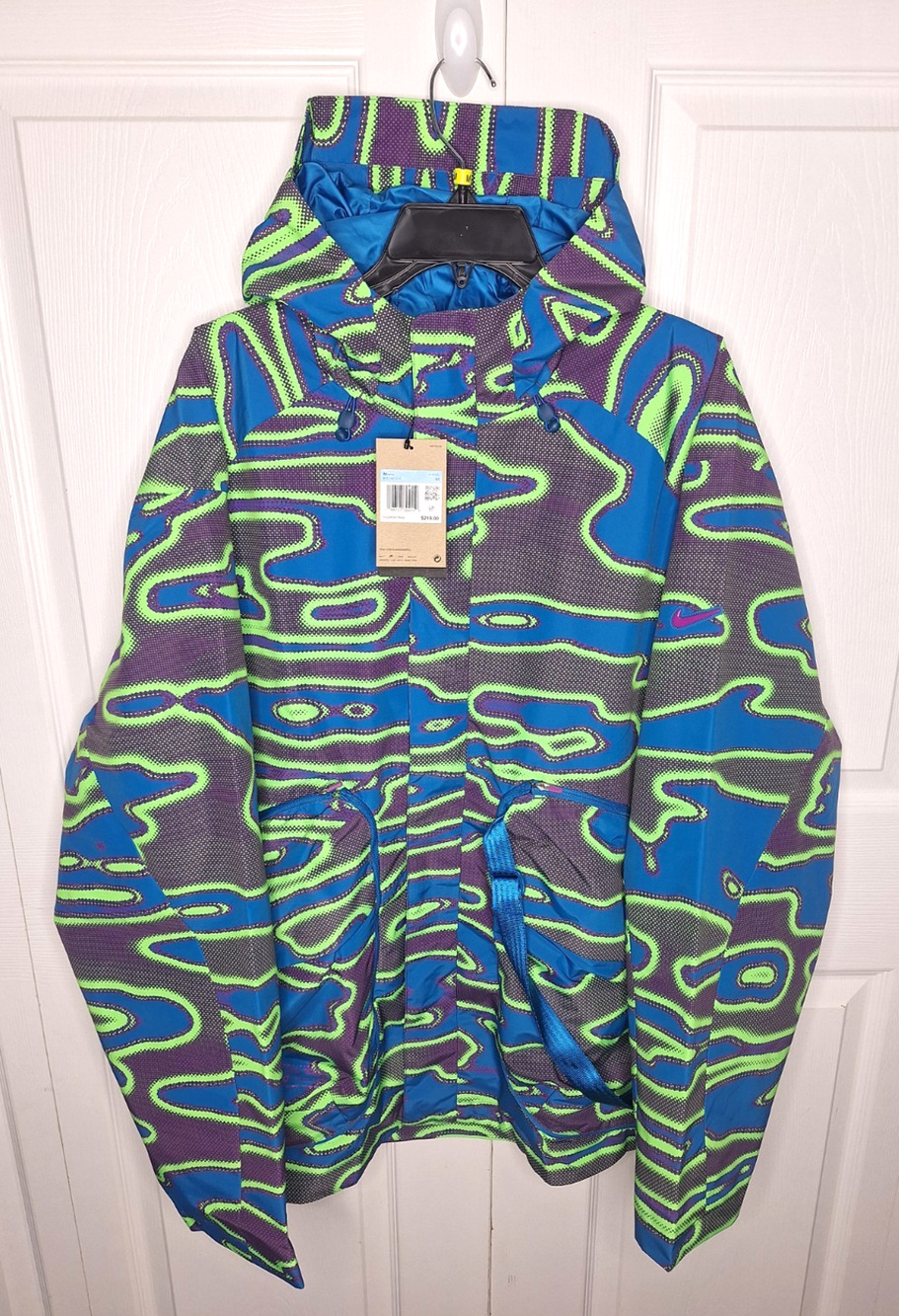 Nike Project F.R.O.G. Storm-FIT Hooded Jacket Vivid Purple Blue IF1298-551 sz M